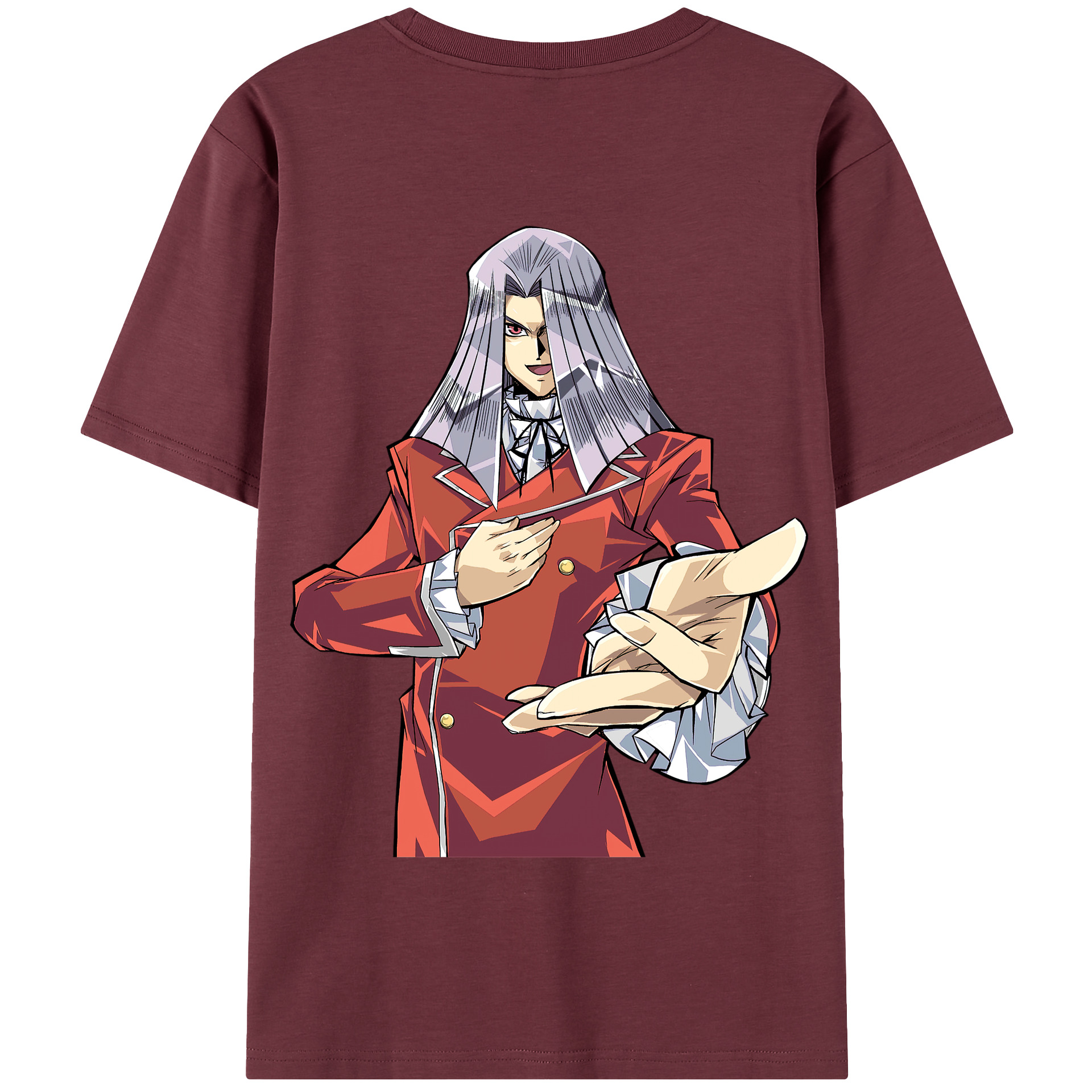 （画像用） 遊☆戯☆王 Yu-Gi-Oh! 綿100％半袖Tシャツ（背面プリント）